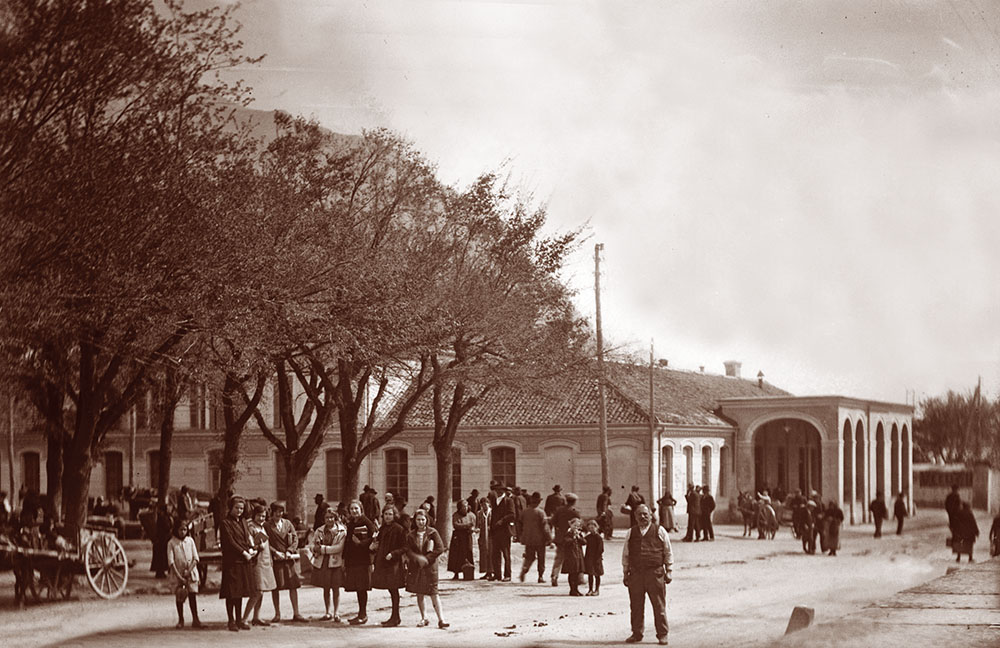 La Stazione di Susa ai primi del 900.